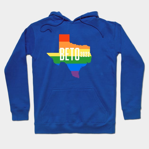 LGBTQ Beto O'Rourke For Texas 2024 | Beto Orourke 2022 Texas Governor | LGBT Gay Pride T-Shirt Hoodie by BlueWaveTshirts